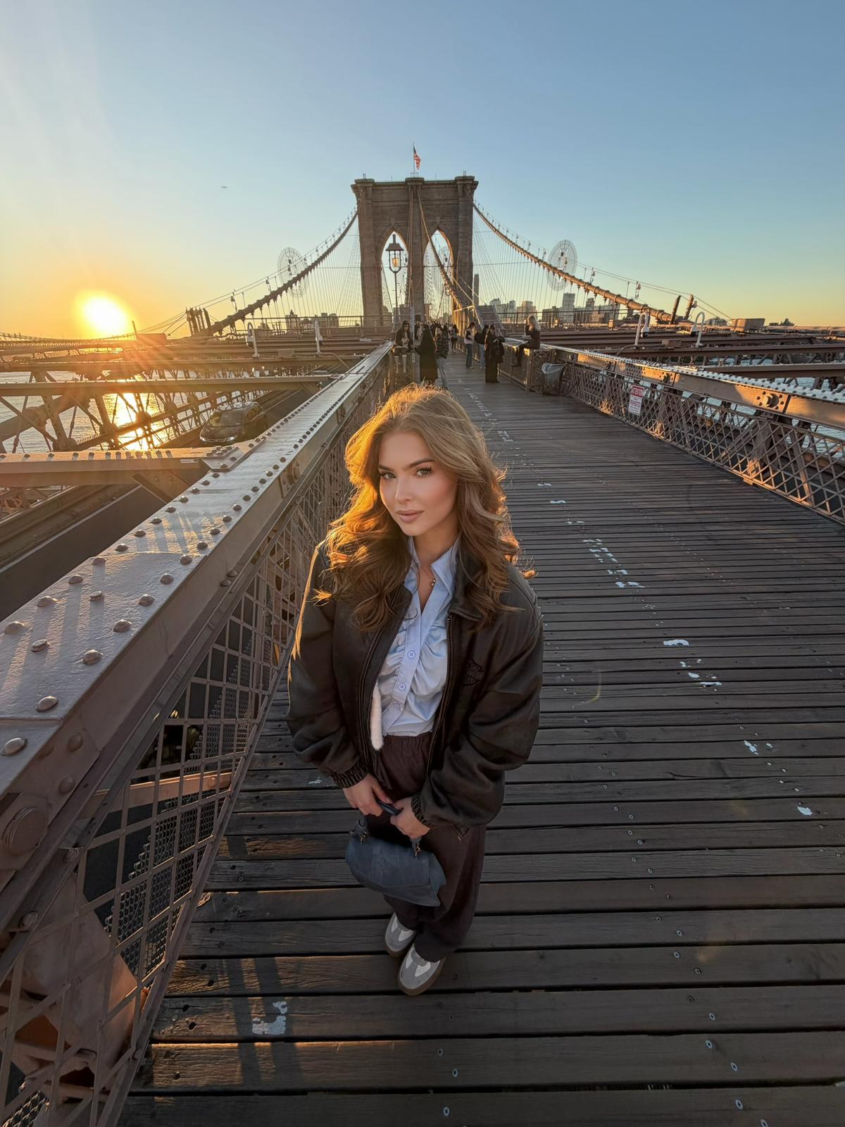 Brooklyn Bridge sunset